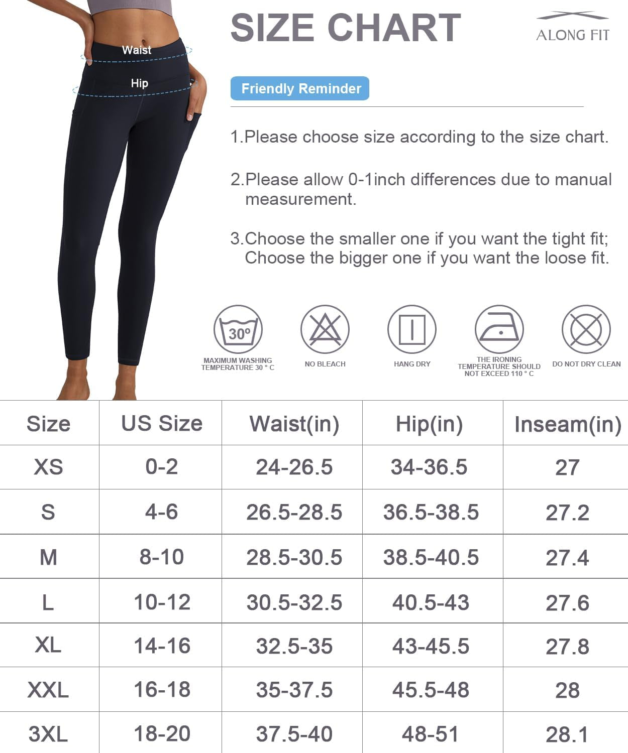 Yoga Pants with Pockets for Women High Waisted Workout Leggings Tummy Control Athletic Leggings